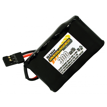 2/3 AAA Nimh Battery Pack 300mah 6v Receiver Flat Premium Sport