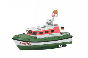 JOHANN FIDI daughter boat GRUBEN - kit