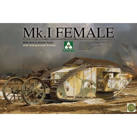 TAKOM 1/35 Mk.I Female tank 02033