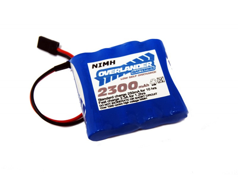 Overlander Nimh Battery Pack LSD AA 2300mah 4.8v Receiver (Spektrum TX)