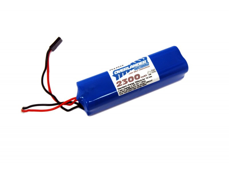 Overlander Nimh 2300mah 9.6v transmitter Square Nimh