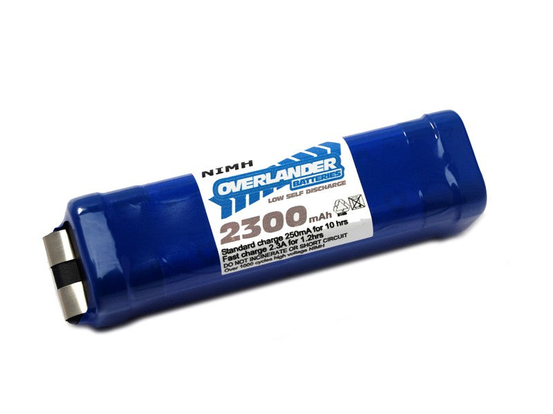 LSD Tx Battery 2300mAh AA 9.6v Tx Push Fit Square