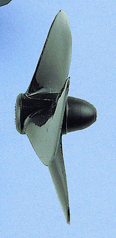 Marine propeller 3-blade 35/18 mm M4 Thread LEFT-HAND