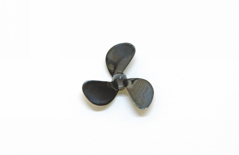 Marine propeller 3-blade 35/18 mm M4 Thread LEFT-HAND