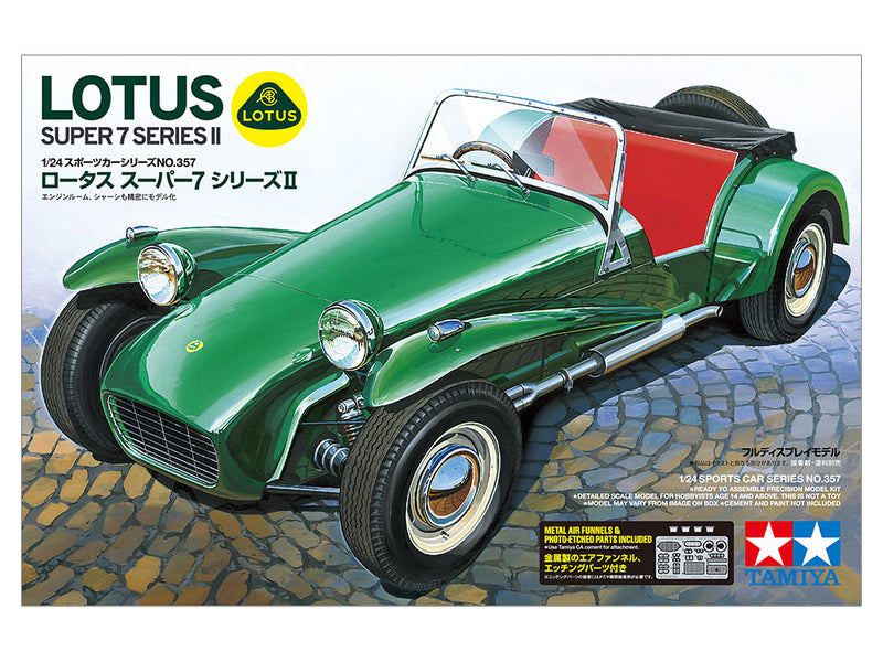 Tamiya 1/24 Lotus Super 7 Series II Kit 24357