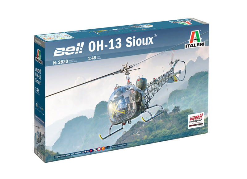 Italeri Plastic kit Helicopter 1/48 OH-13 Sioux IT2820