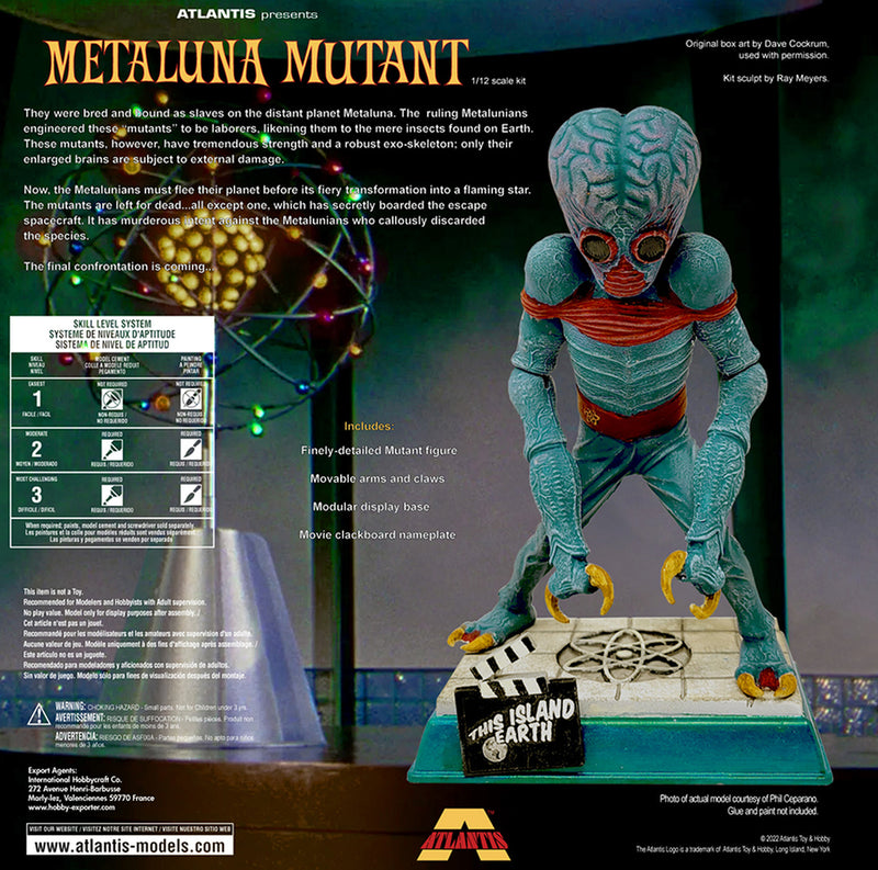 Atlantis 1/12 Metaluna Mutant Monster Limited Edition AMC3005