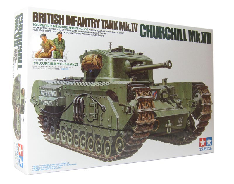 Tamiya 1/35 British Infantry Tank Mk.IV Churchill Mk.VII 35210
