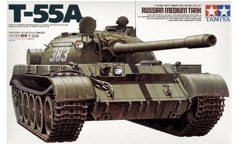 Tamiya 1/35 Soviet Tank T-55A 35257