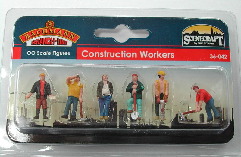 Scenecraft 36-042 Construction Workers 00 Scale Figures