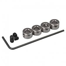 Great Planes 3/16 Nickel-Plated Brass Wheel Collars GPMQ4308 (Box 20)