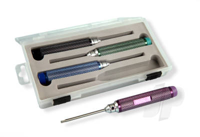 Hex Driver 4 Piece Deluxe Set (1.5-3.0mm)