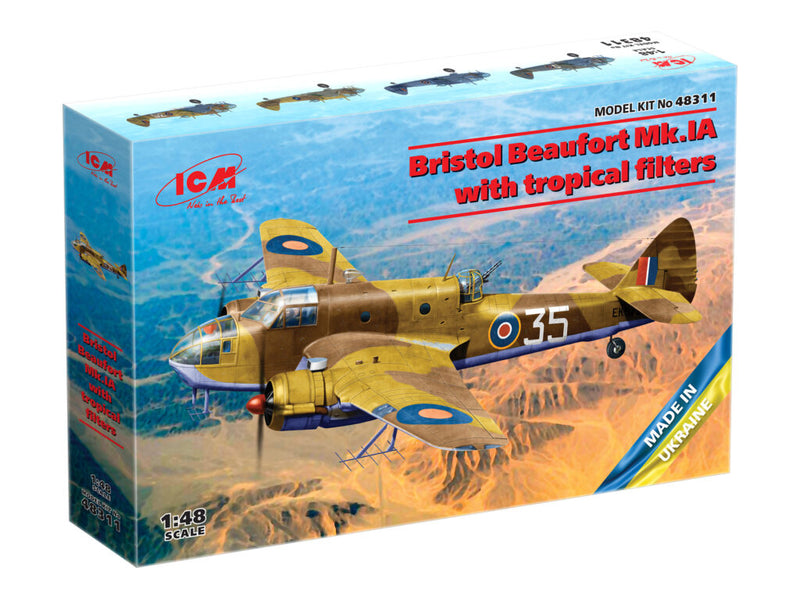 ICM 1/48 Bristol Beaufort Mk.1A with tropical filter ICM48311