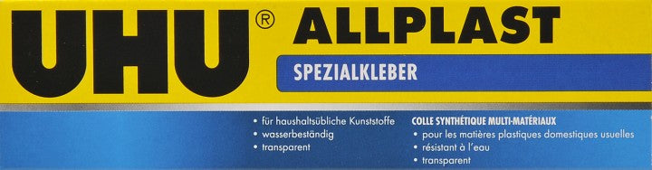 UHU Allplast - Clear adhesive for plastics