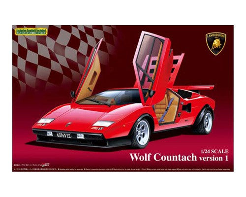 Aoshima 1/24 Lamborghini Wolf Countach VERSION 1 04960