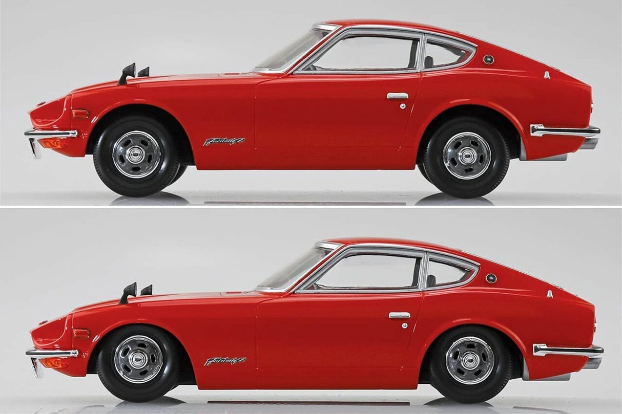 Aoshima The Snap Kit No.13-B 1/32 Nissan S30 Fairlady Z Red Plastic model