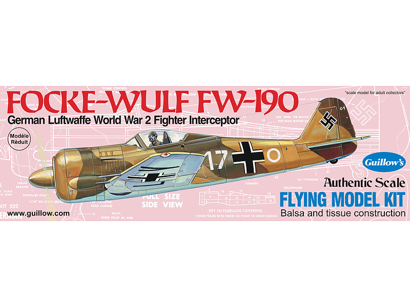 Guillows Focke-Wulf FW-190 kit