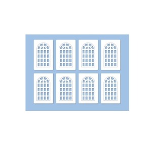 Ratio 523 Industrial Windows - 00 Gauge