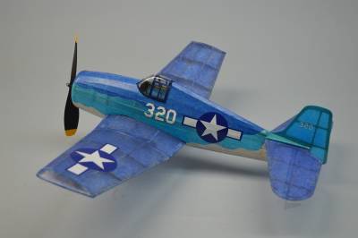 Dumas F6F Hellcat Free Flight Kit (237)