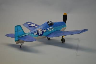 Dumas F6F Hellcat Free Flight Kit (237)