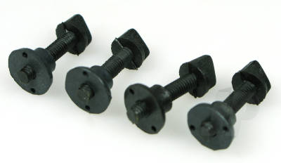 Universal Nylon Wing Bolts and Nut Set 4 x 20mm (4)