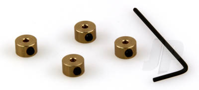 14 SWG Wheel Collets (2mm) (4 x 10)