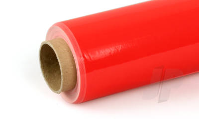 Oracover (Profilm) Covering Fluorescent Red (21) 10 metre (5524121)