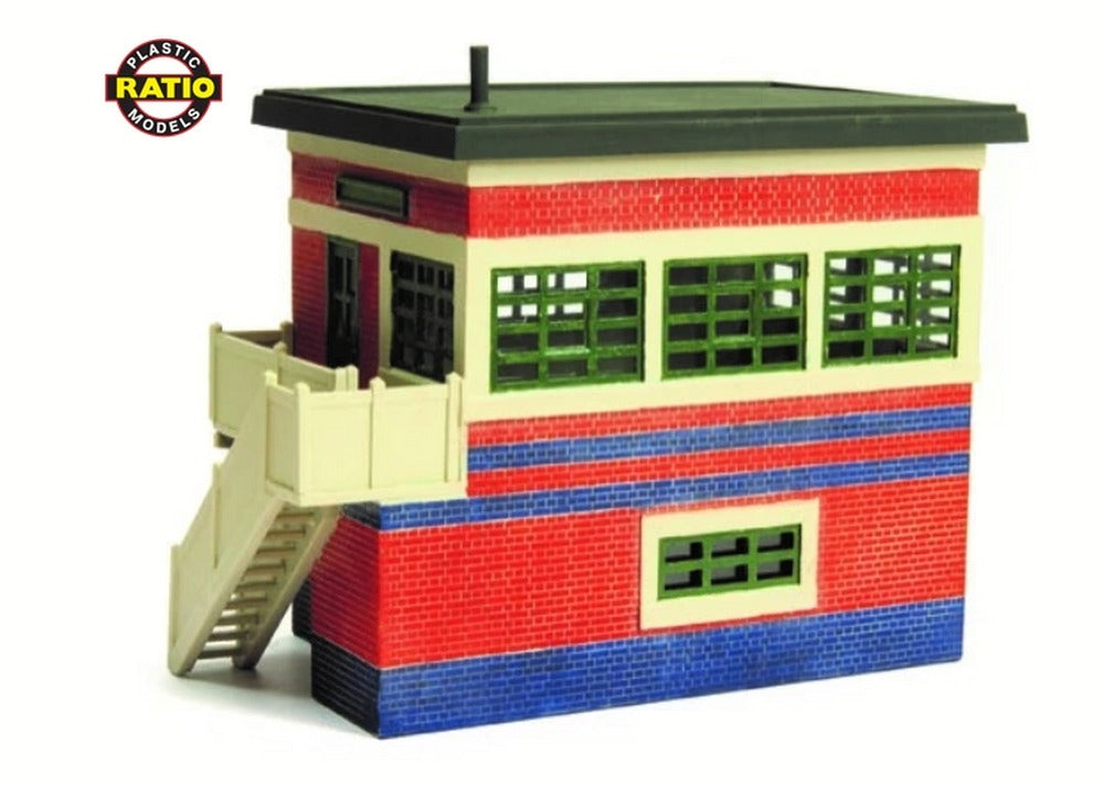 Ratio 554 Wartime (ARP) Flat Roof Signal Box