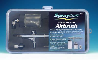 Spraycraft SP60 Universal Dual Action Airbrush
