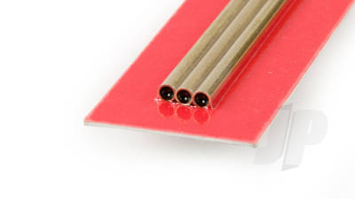 K&S S9834 3mm x .225mm Wall Brass Tube (300mm) (3)