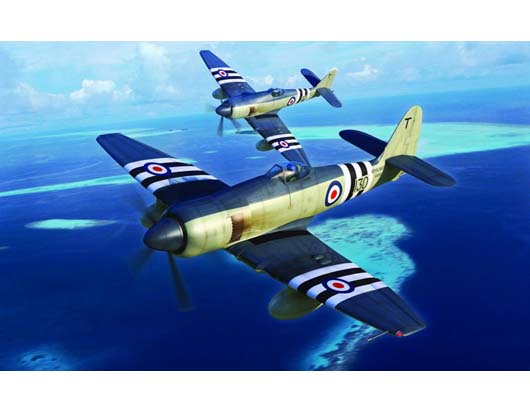 Trumpeter 1/48 Hawker Sea Fury FB.11 02844