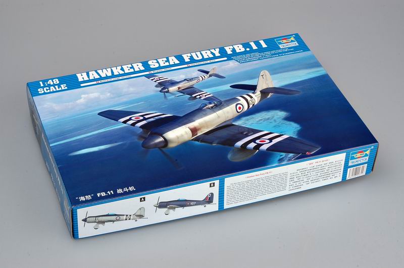 Trumpeter 1/48 Hawker Sea Fury FB.11 02844