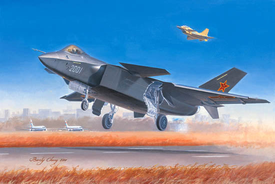 Trumpeter 1/72 Chinese J-20 Mighty Dragon 01663