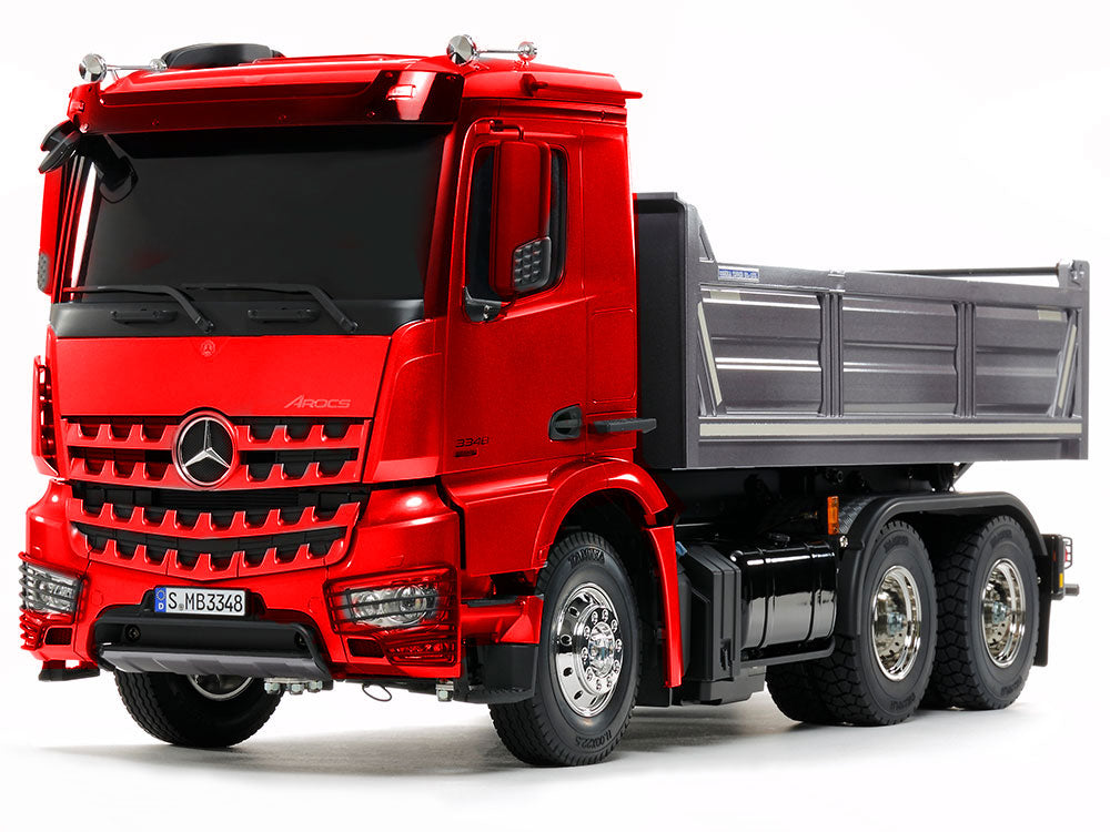 Tamiya RC 1/14 Mercedes Benz Arocs 3348 Red/Black Tipper