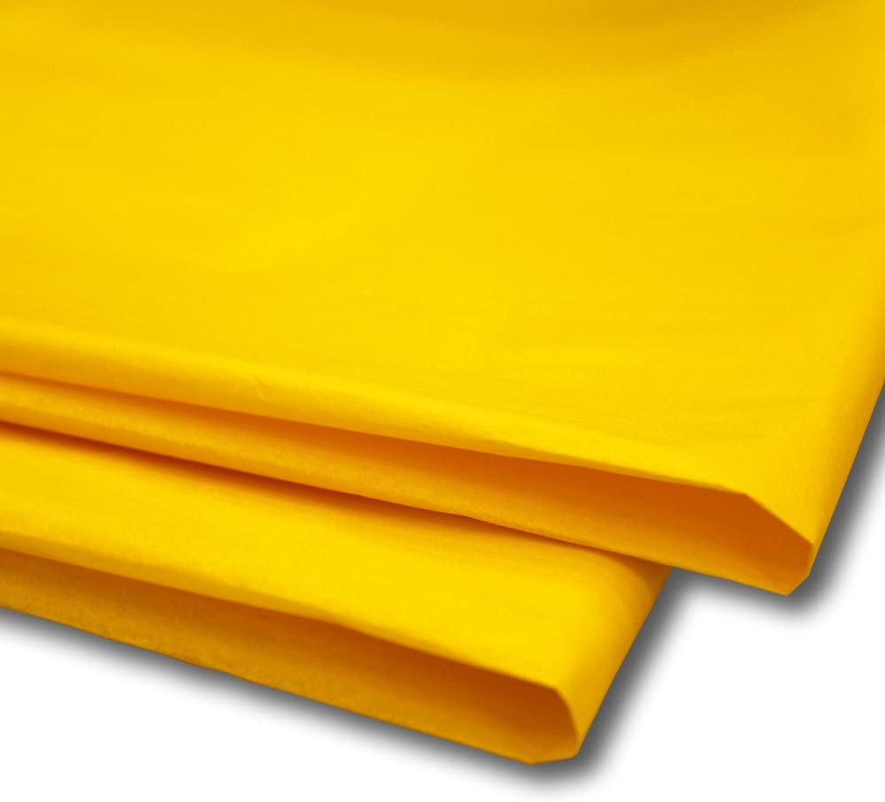 Light Yellow Tissue Paper - 5 Sheets