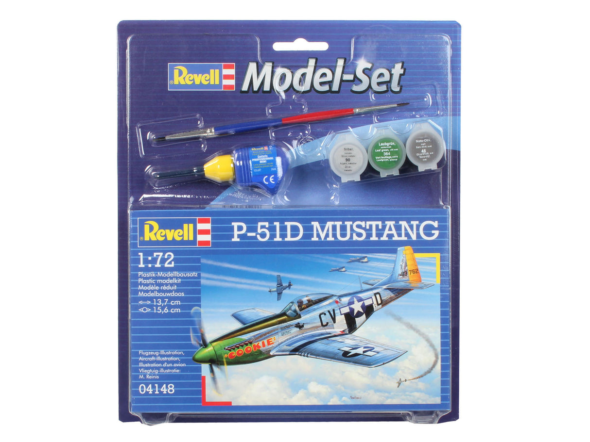 Model Set P-51D Mustang 1:72