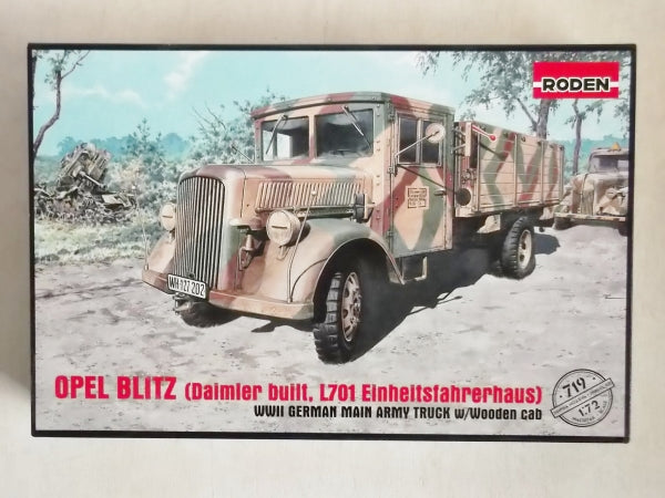 Roden 1/72 Opel Blitz (Daimeler built L701 Einheitsfahrerhaus) PKROD719