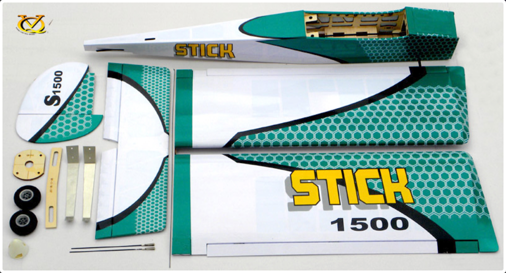 VQ Stick 1500 Sport ARF (Green)