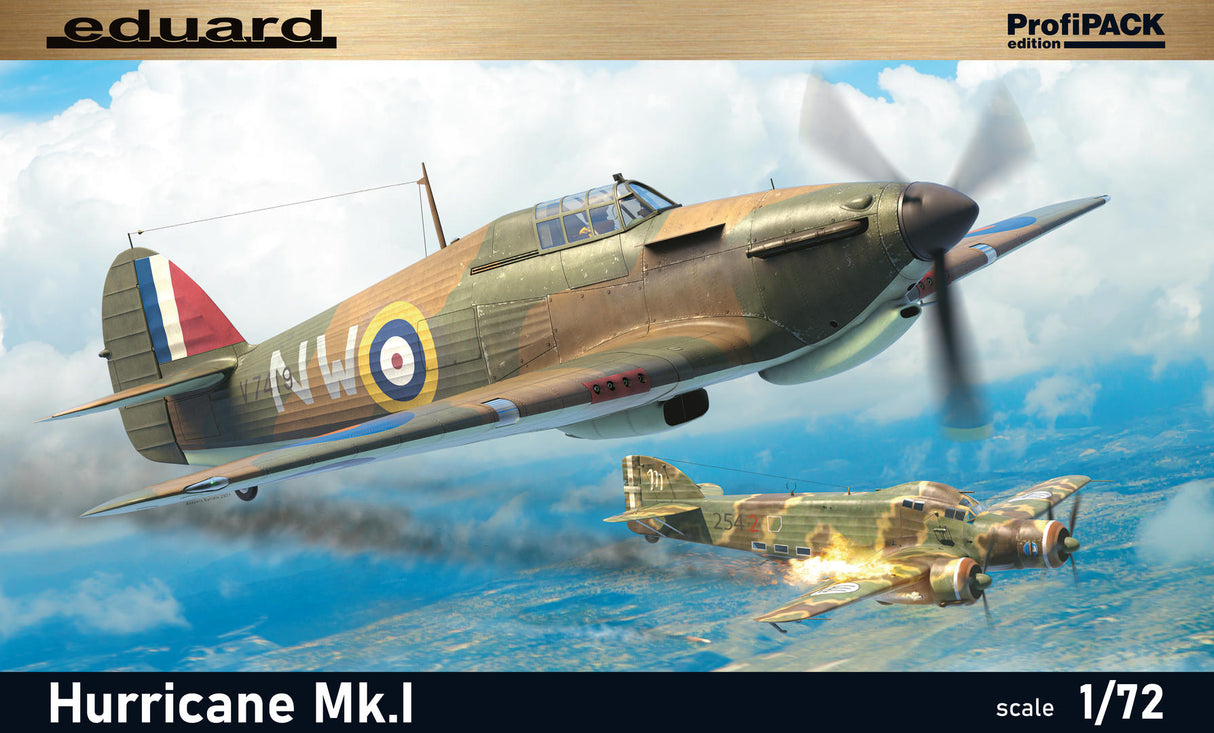 Eduard 1/72 Hawker Hurricane Mk.I Profipack Edition 7099