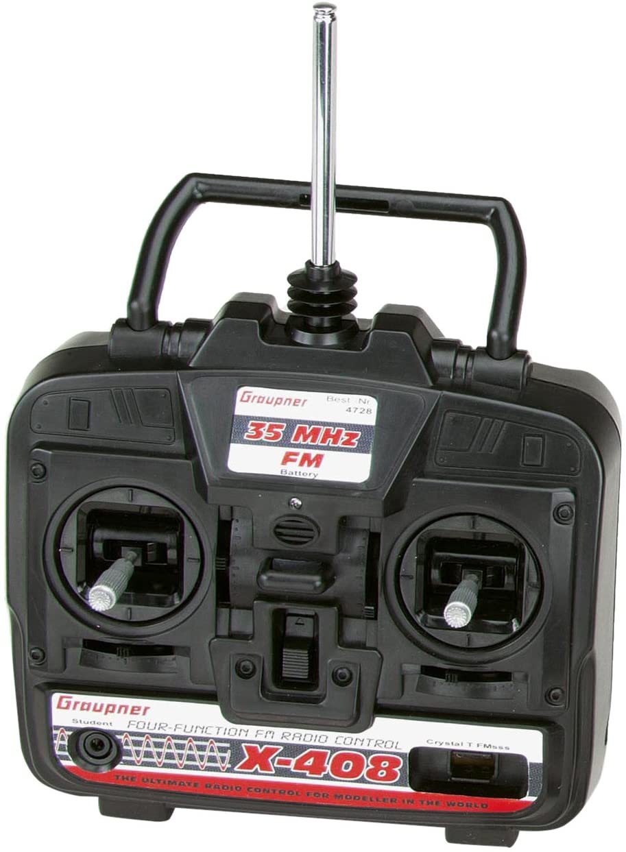 Graupner X-408 Fm 35 Mhz Remote Control Transmitter only (mode1)