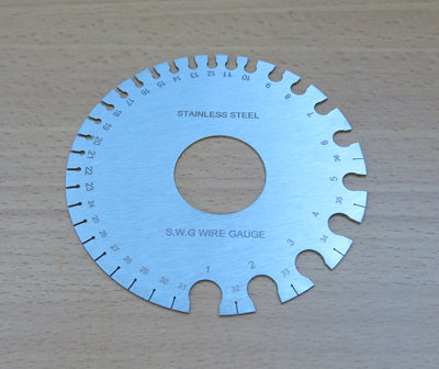 SWG WIRE GAUGE WITH METRIC CONVERSIONS