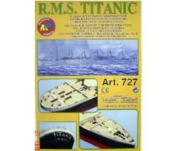 Titanic Kit No.3 (Hull Plating and Deck Fittings Kit) 727