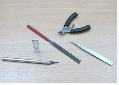 Expo 4 Piece Modelmakers Tool Kit