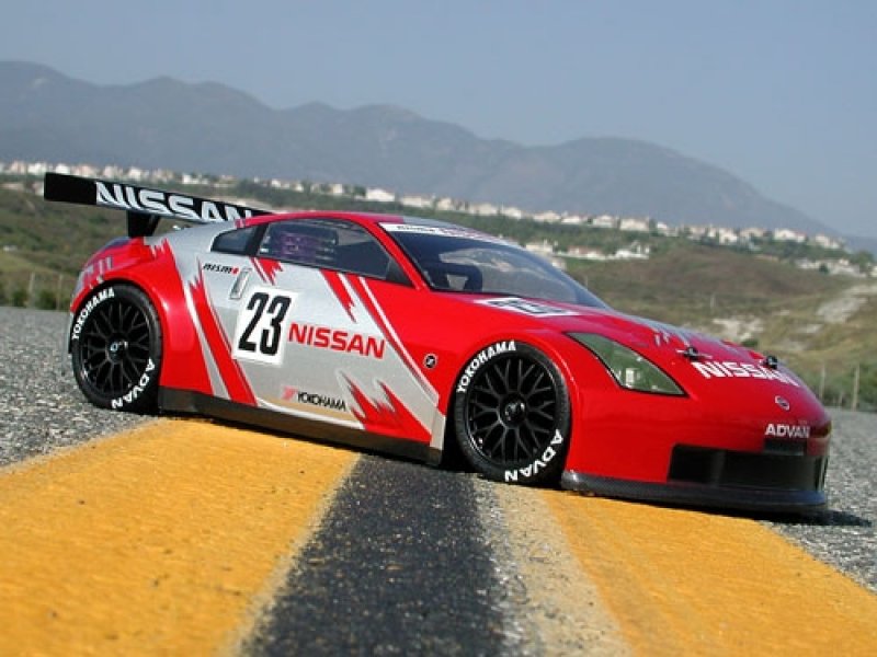 #7385 - NISSAN 350Z GT RACE BODY (190mm)