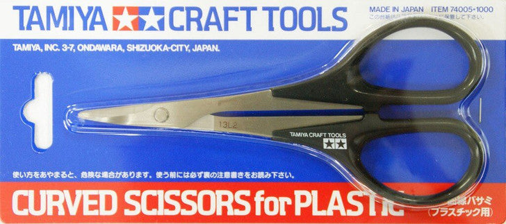 Tamiya Curved Scissors for Plastic