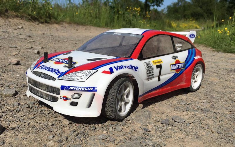 #7412 - FORD FOCUS WRC BODY (200mm)