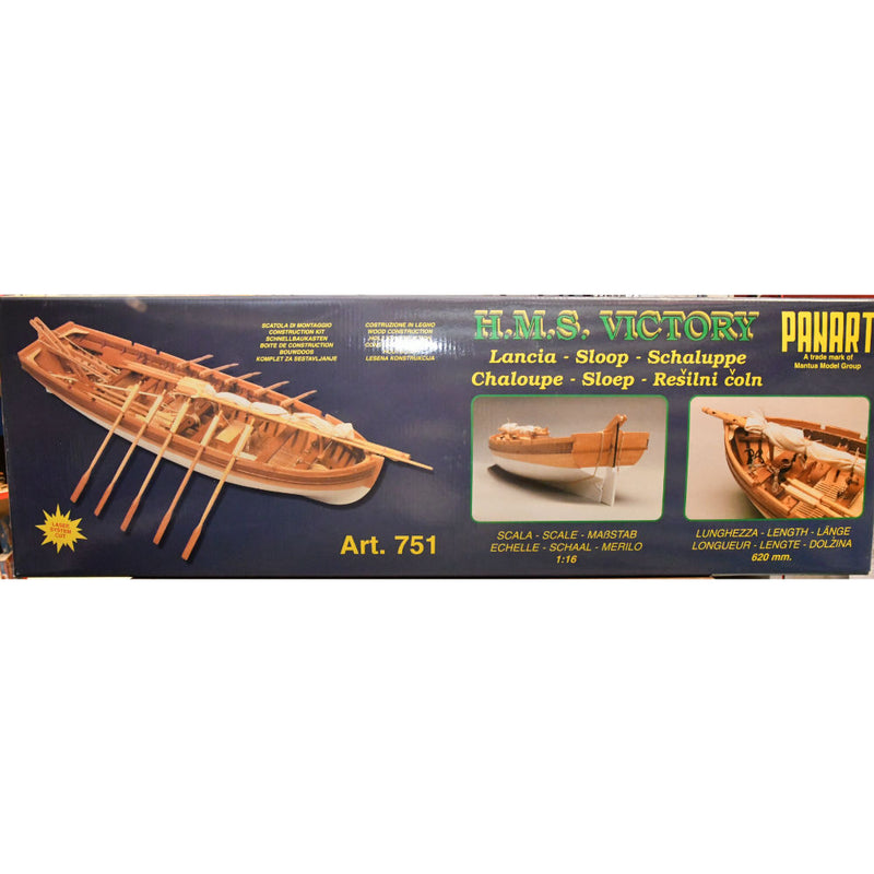 Mantua Victory Long Boat (Sloop) Kit 751