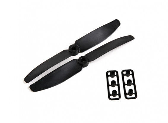 Gemfan Propeller 5x4 Black (CW/CCW) (2pcs)