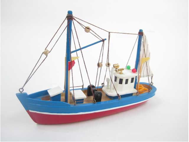 Blue Dolphin - Static wooden boat kit