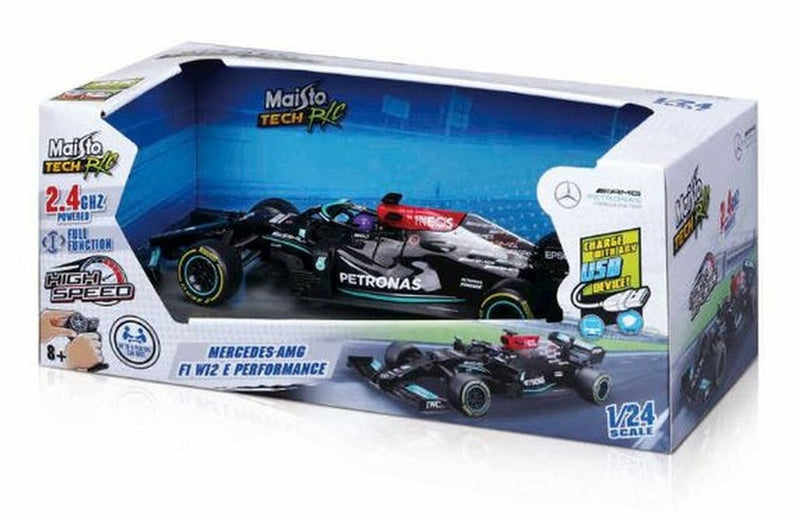 Maisto Tech R/C 1/24 Lewis Hamilton Mercedes AMG Petronas 2021 F1 Car